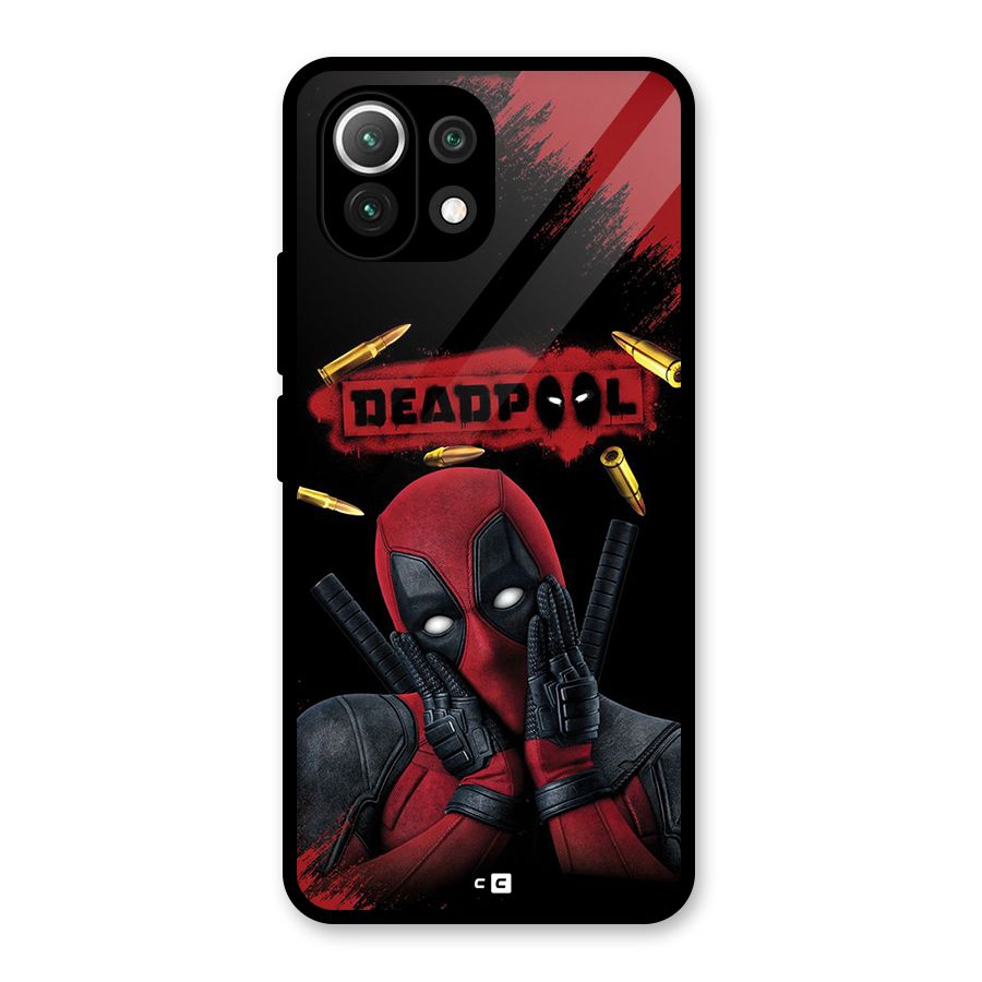 Cute Pool Glass Back Case for Mi 11 Lite NE 5G