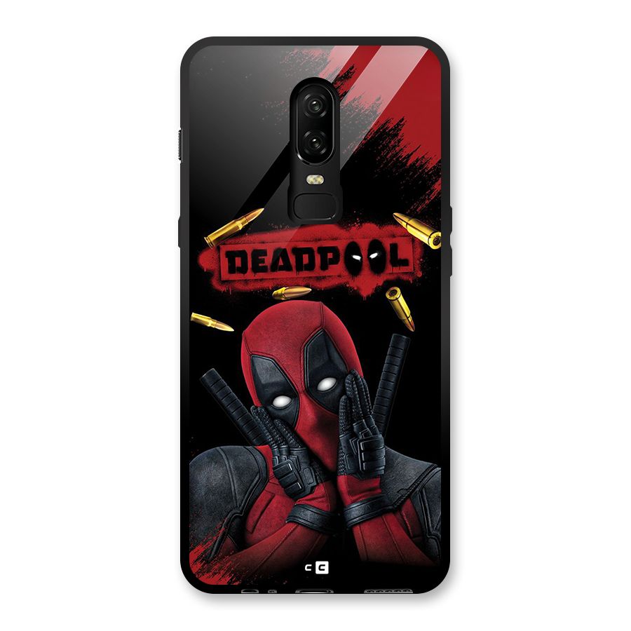 Cute Pool Glass Back Case for OnePlus 6