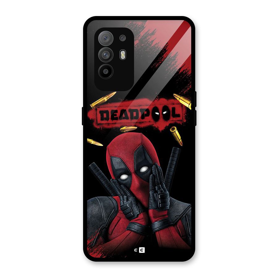 Cute Pool Glass Back Case for Oppo F19 Pro Plus 5G