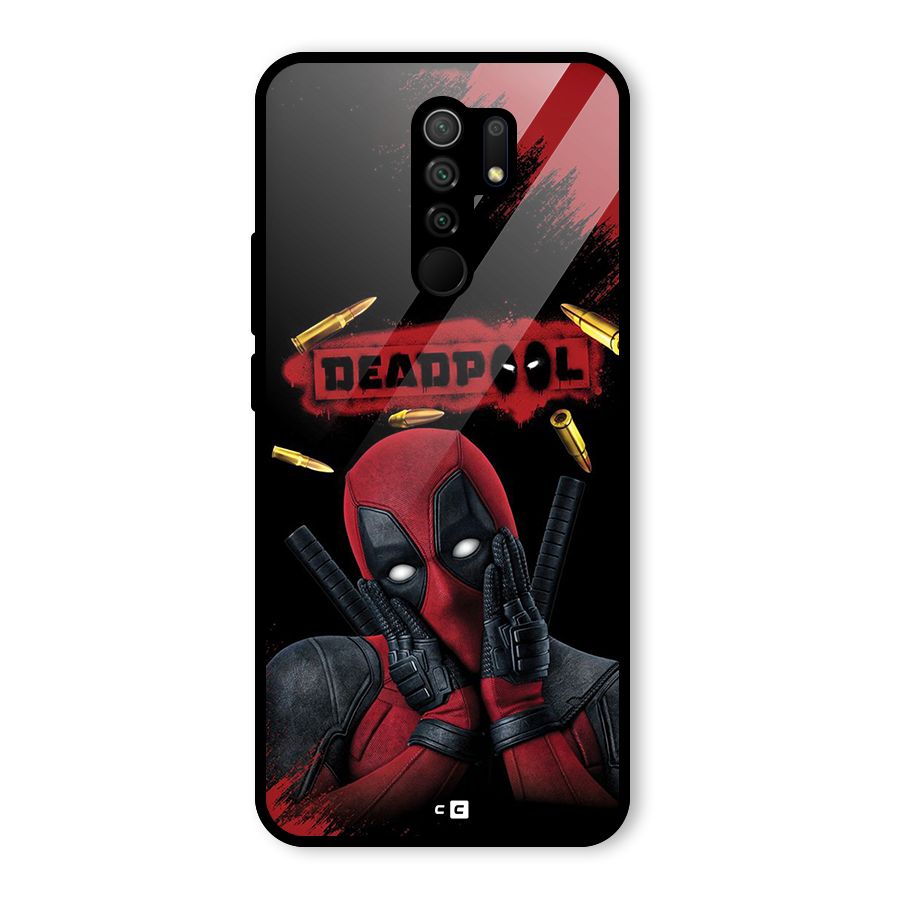 Cute Pool Glass Back Case for Poco M2