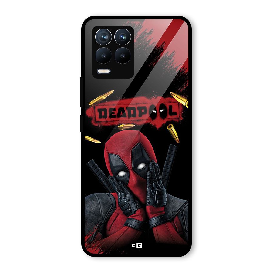 Cute Pool Glass Back Case for Realme 8 Pro