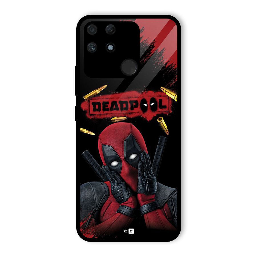 Cute Pool Glass Back Case for Realme Narzo 50A
