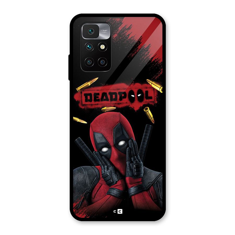 Cute Pool Glass Back Case for Redmi 10 Prime