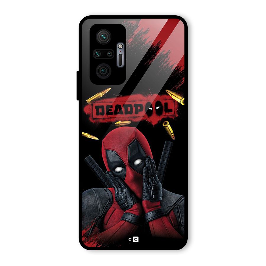 Cute Pool Glass Back Case for Redmi Note 10 Pro Max