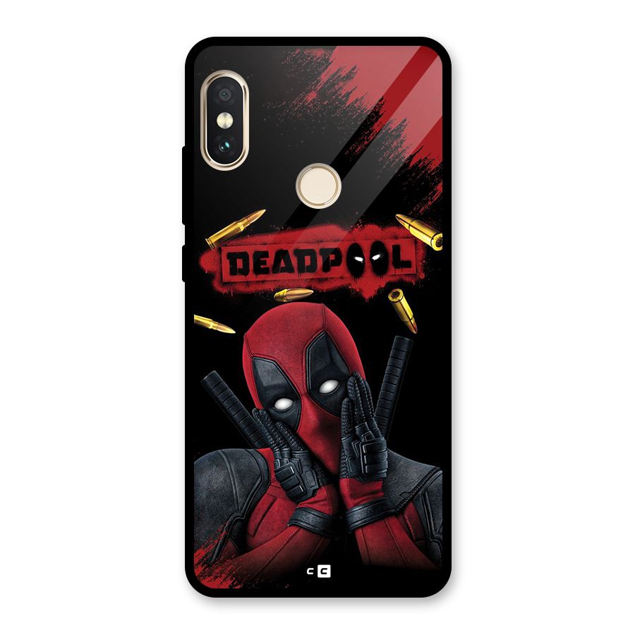 Cute Pool Glass Back Case for Redmi Note 5 Pro