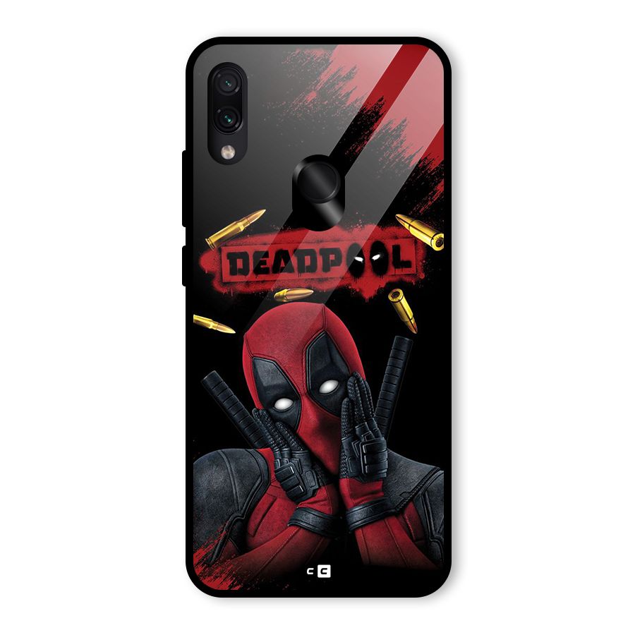 Cute Pool Glass Back Case for Redmi Note 7 Pro