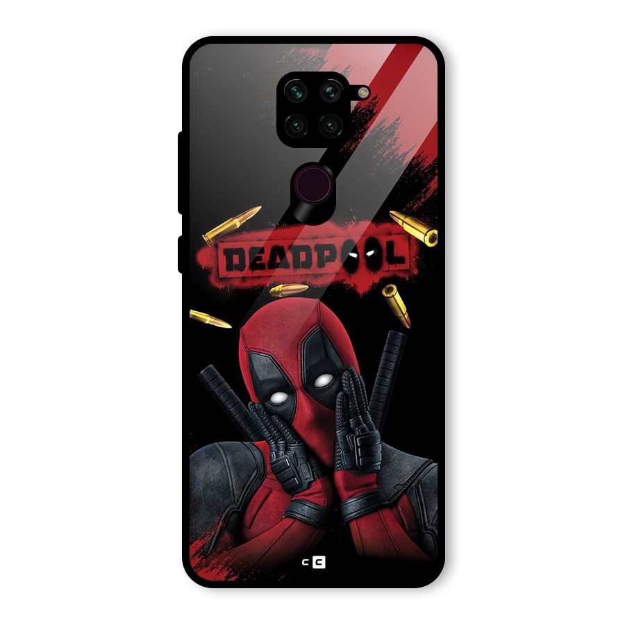Cute Pool Glass Back Case for Redmi Note 9