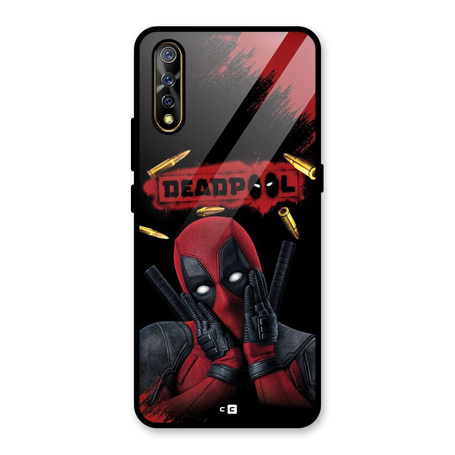 Cute Pool Glass Back Case for Vivo S1