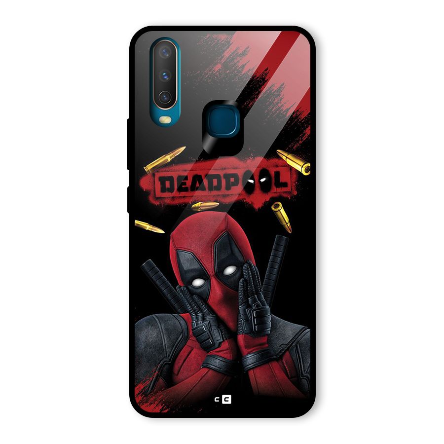 Cute Pool Glass Back Case for Vivo U10