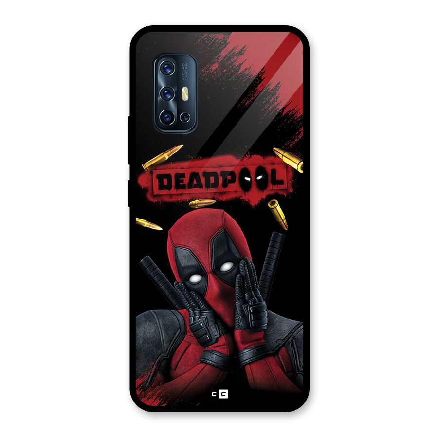 Cute Pool Glass Back Case for Vivo V17