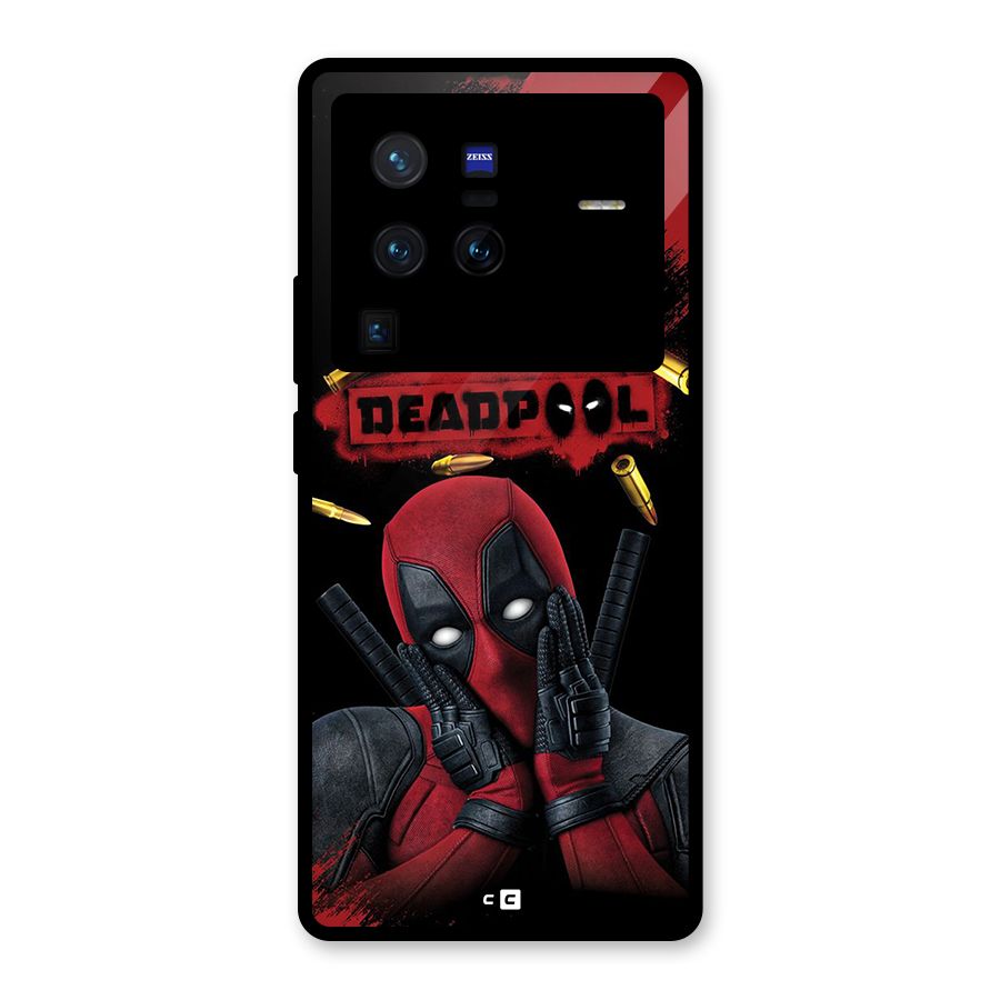 Cute Pool Glass Back Case for Vivo X80 Pro