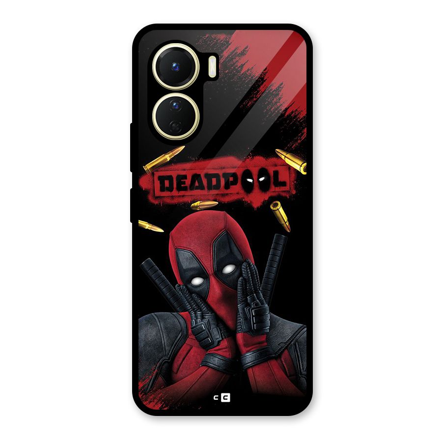 Cute Pool Glass Back Case for Vivo Y16