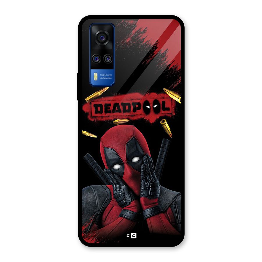 Cute Pool Glass Back Case for Vivo Y31