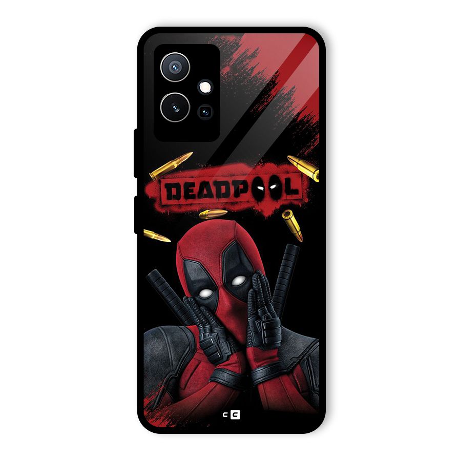 Cute Pool Glass Back Case for Vivo Y75 5G