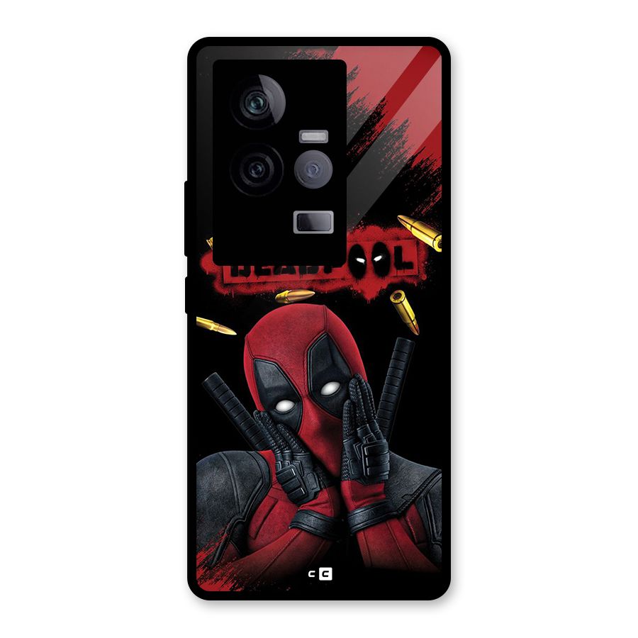 Cute Pool Glass Back Case for Vivo iQOO 11 5G