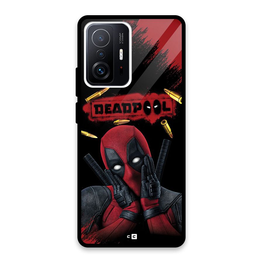 Cute Pool Glass Back Case for Xiaomi 11T Pro