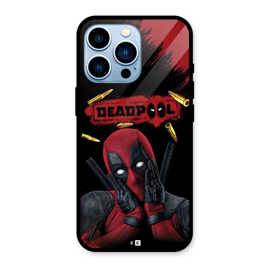 Cute Pool Glass Back Case for iPhone 13 Pro