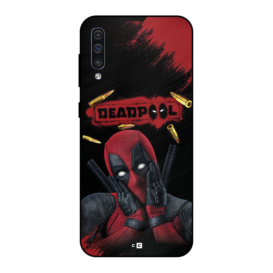 Cute Pool Metal Back Case for Galaxy A50s