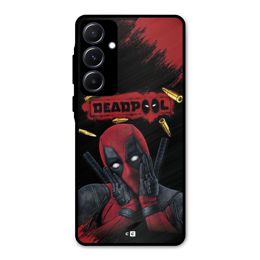 Cute Pool Metal Back Case for Galaxy A55