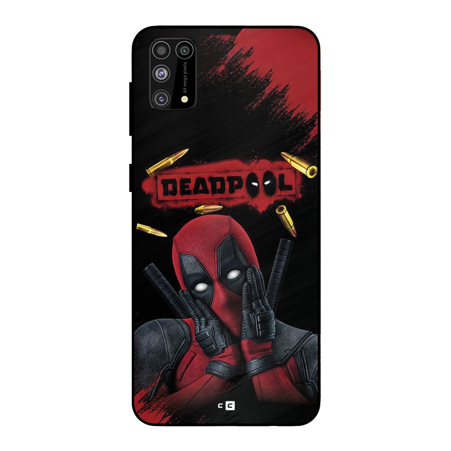 Cute Pool Metal Back Case for Galaxy F41
