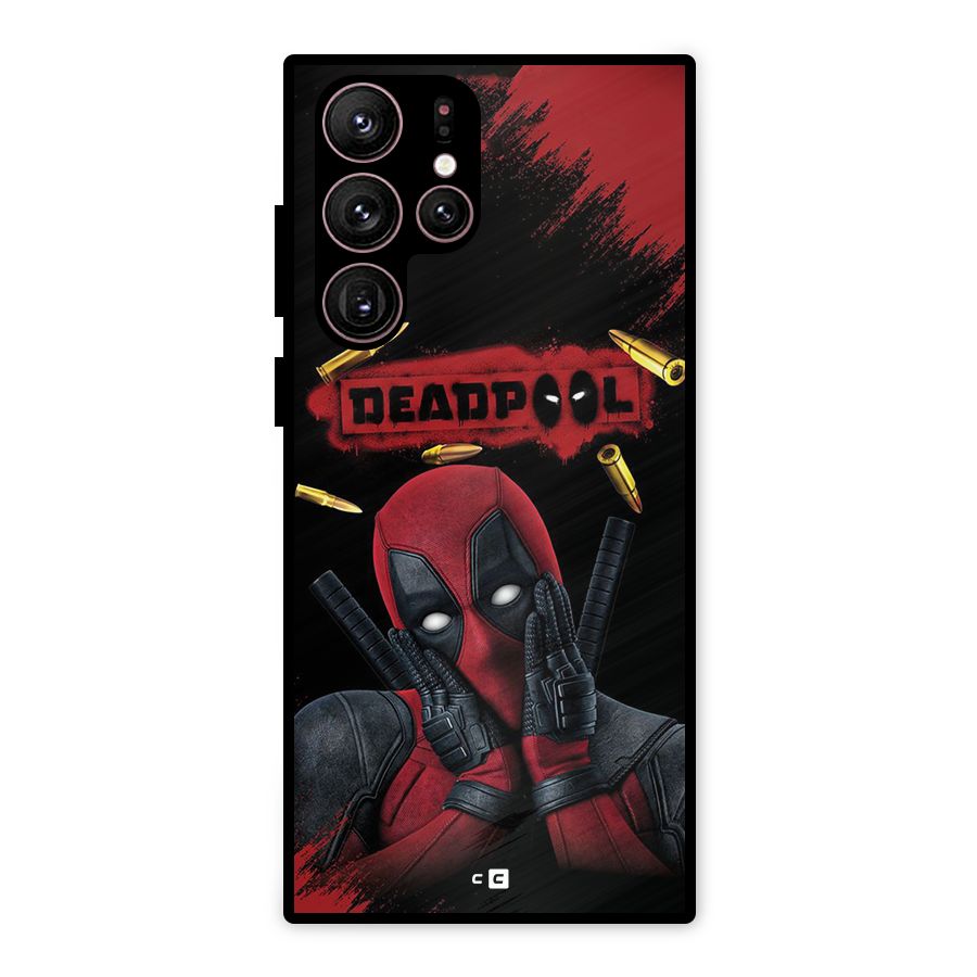 Cute Pool Metal Back Case for Galaxy S22 Ultra 5G