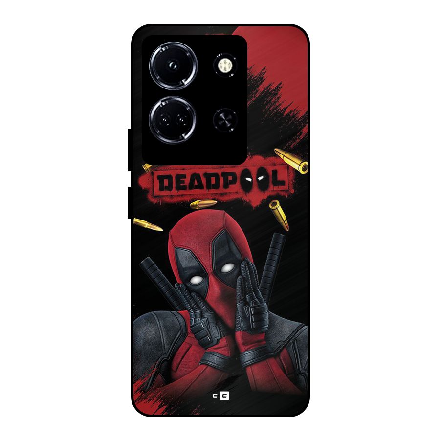 Cute Pool Metal Back Case for Infinix Note 30 5G
