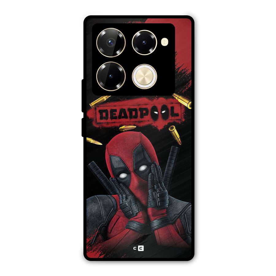 Cute Pool Metal Back Case for Infinix Note 40 Pro