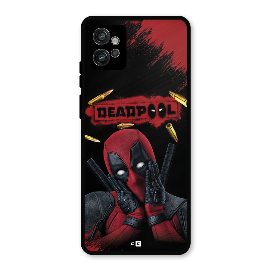 Cute Pool Metal Back Case for Moto G32
