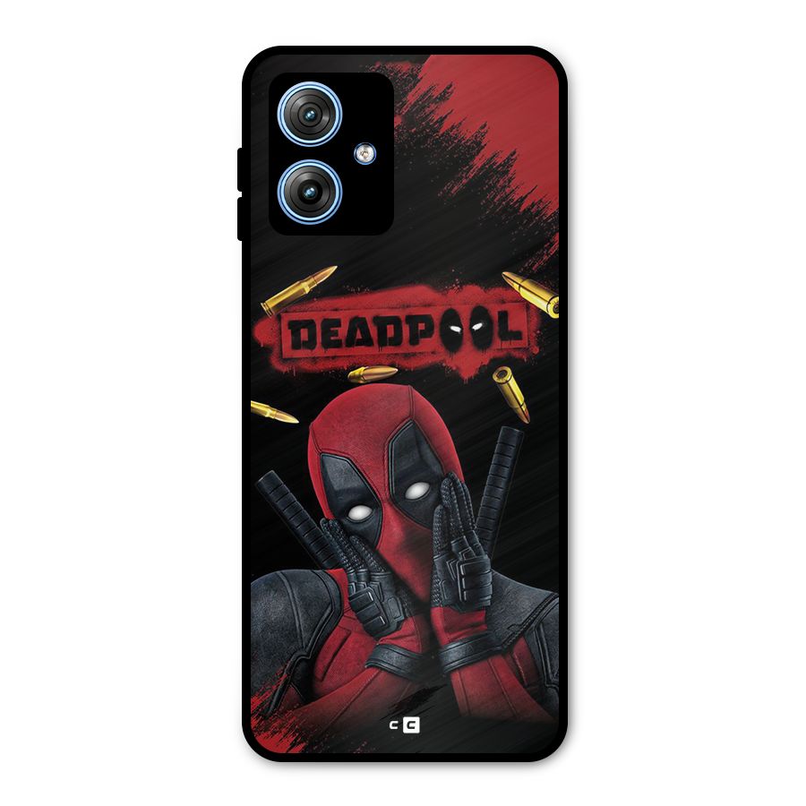 Cute Pool Metal Back Case for Moto G54