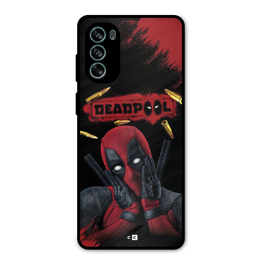 Cute Pool Metal Back Case for Moto G62