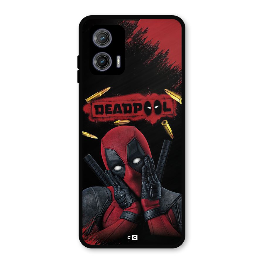 Cute Pool Metal Back Case for Moto G73