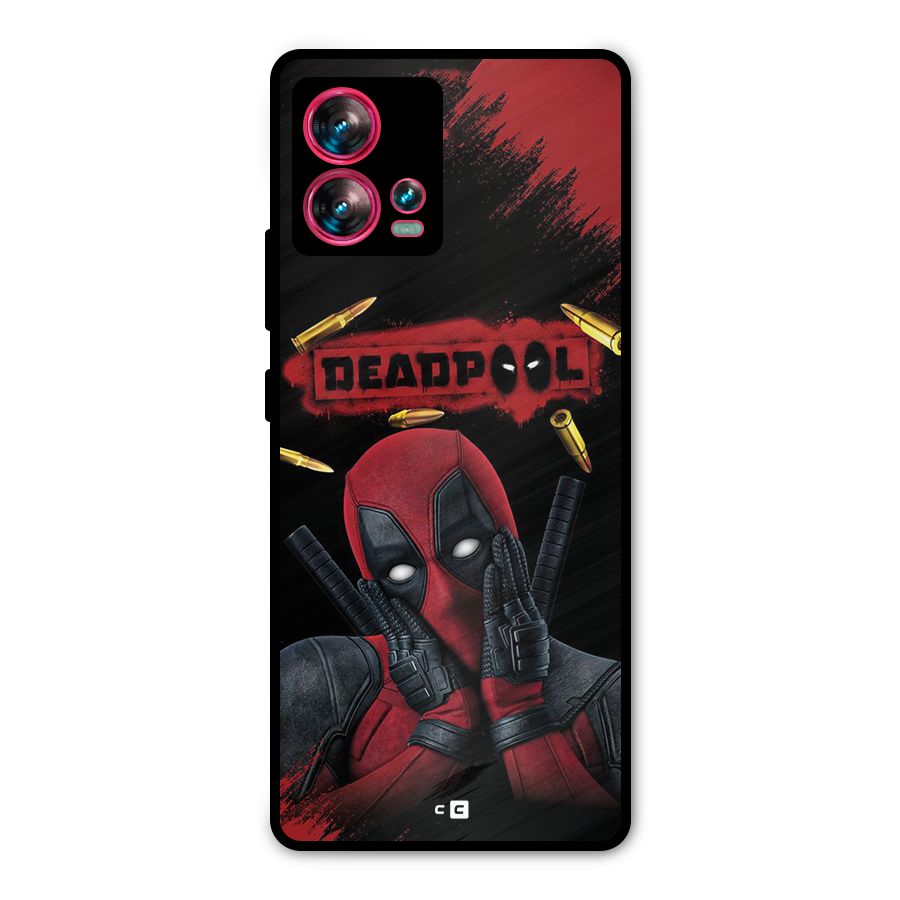 Cute Pool Metal Back Case for Motorola Edge 30 Fusion