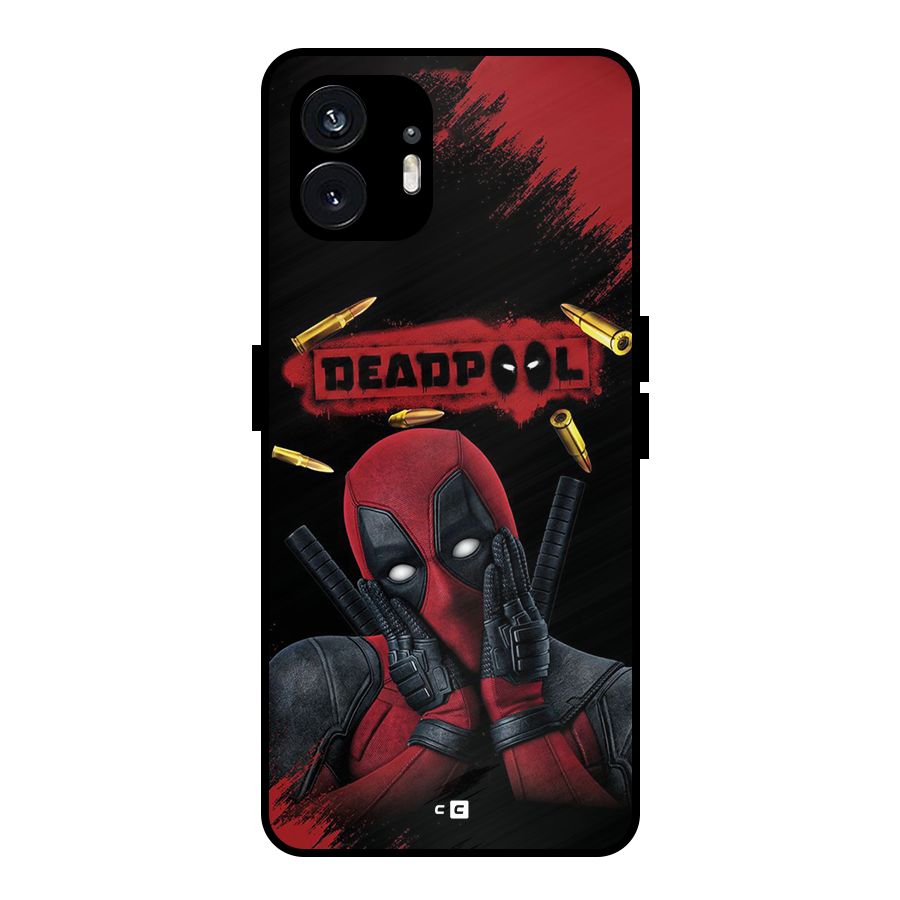 Cute Pool Metal Back Case for Nothing Phone 2