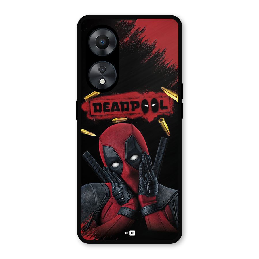 Cute Pool Metal Back Case for Oppo A78