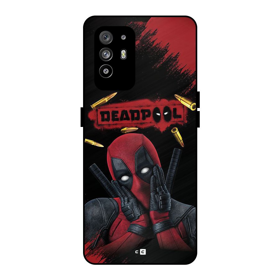 Cute Pool Metal Back Case for Oppo F19 Pro Plus 5G