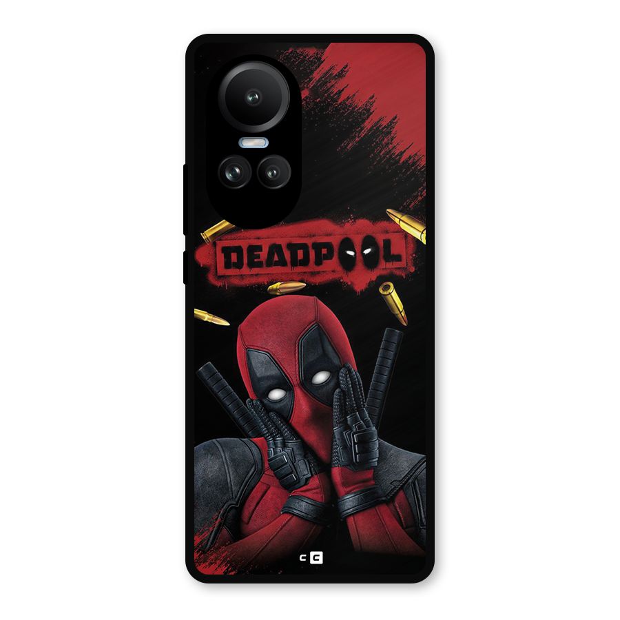 Cute Pool Metal Back Case for Oppo Reno10 Pro