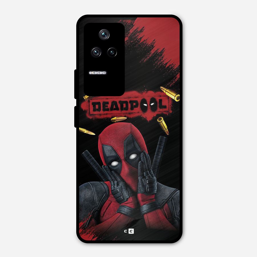 Cute Pool Metal Back Case for Poco F4 5G