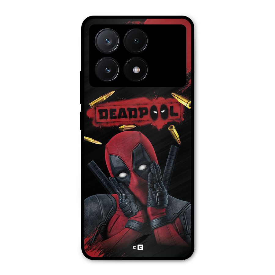 Cute Pool Metal Back Case for Poco X6 Pro