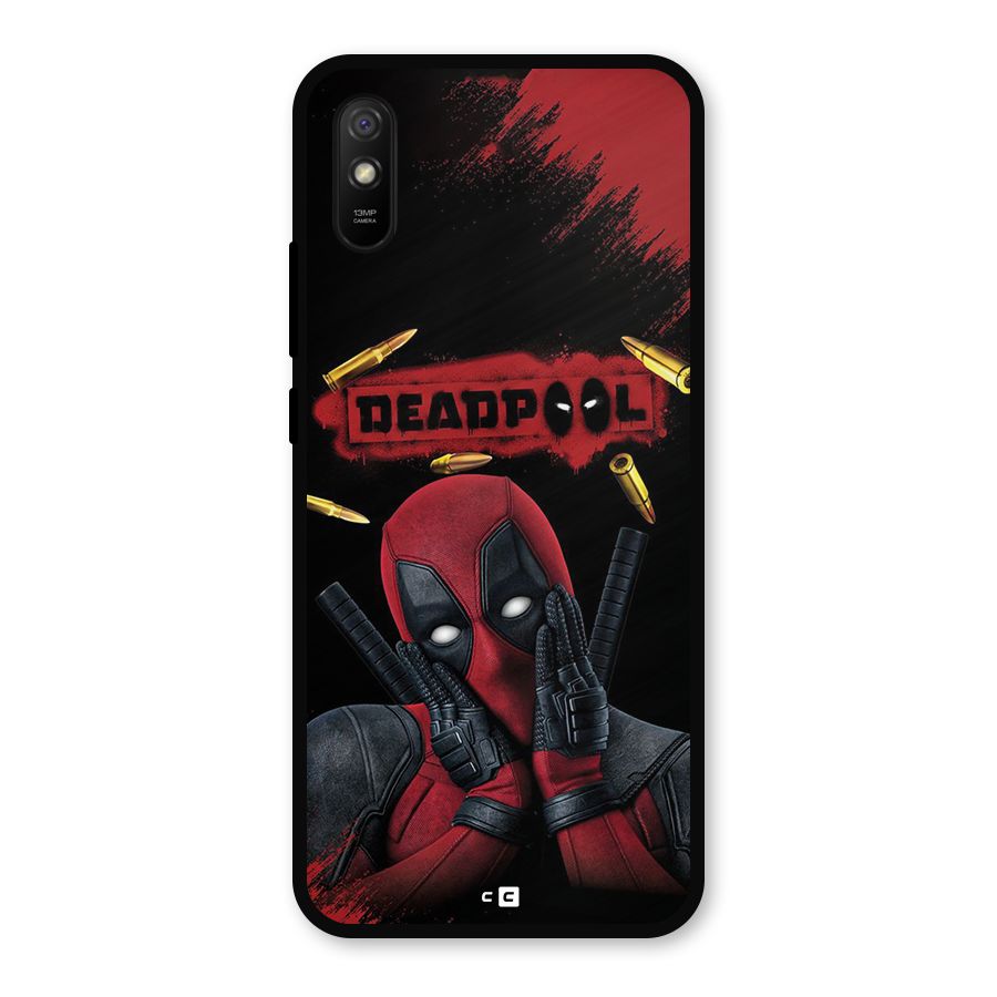 Cute Pool Metal Back Case for Redmi 9a