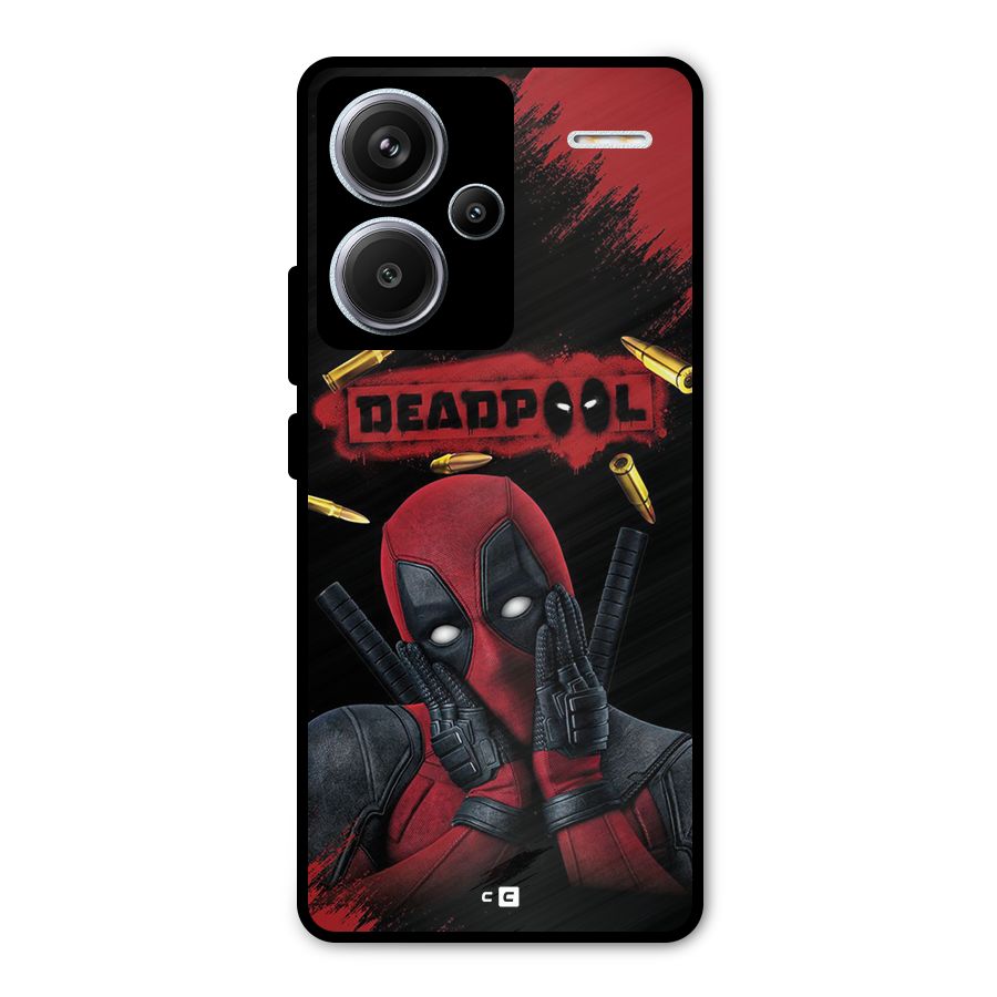 Cute Pool Metal Back Case for Redmi Note 13 Pro Plus