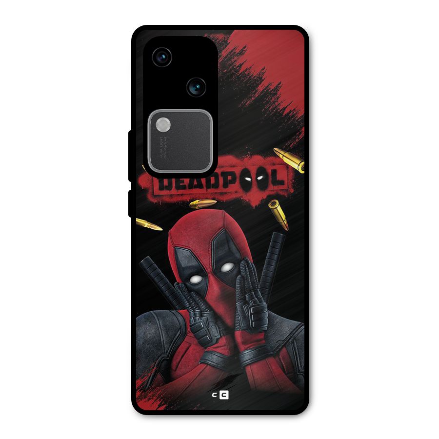 Cute Pool Metal Back Case for Vivo V30 Pro