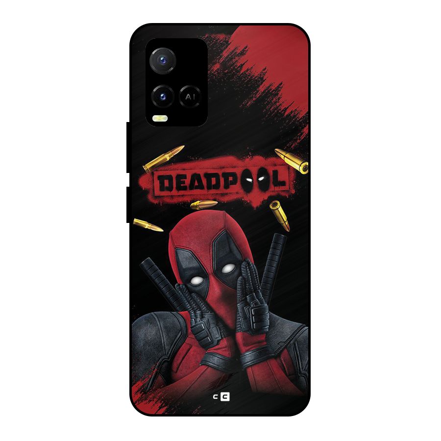 Cute Pool Metal Back Case for Vivo Y21 2021