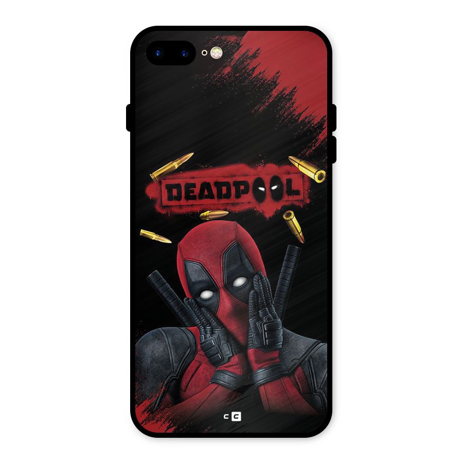 Cute Pool Metal Back Case for iPhone 8 Plus
