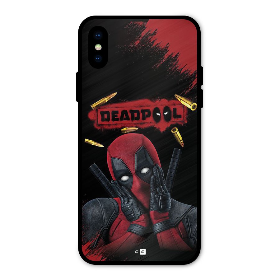 Cute Pool Metal Back Case for iPhone X