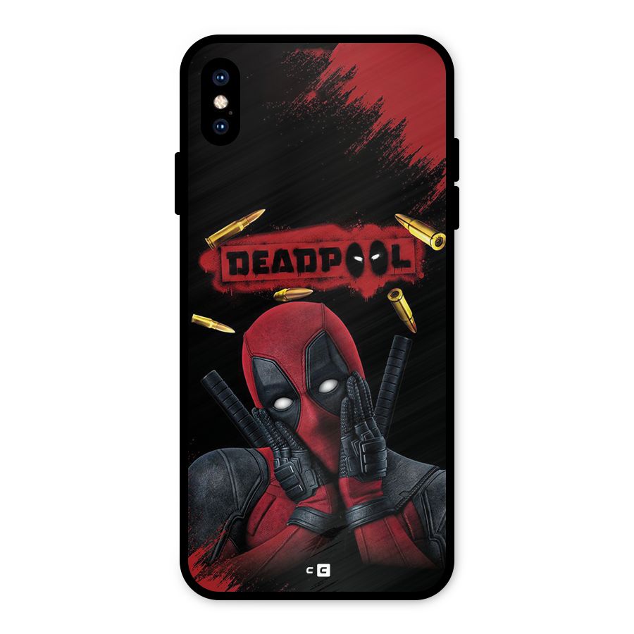 Cute Pool Metal Back Case for iPhone XS Max