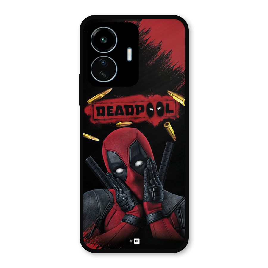Cute Pool Metal Back Case for vivo iQOO Z6 Lite 5G