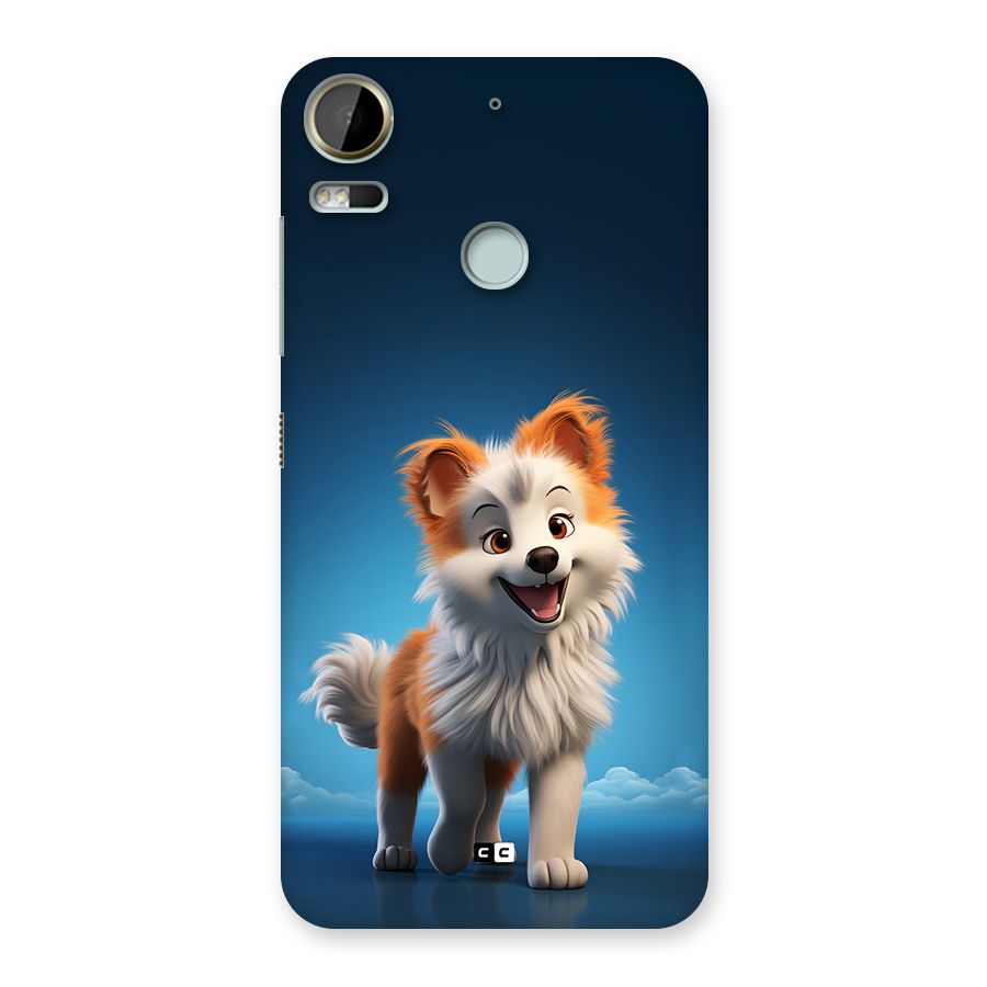 Cute Puppy Walking Back Case for Desire 10 Pro