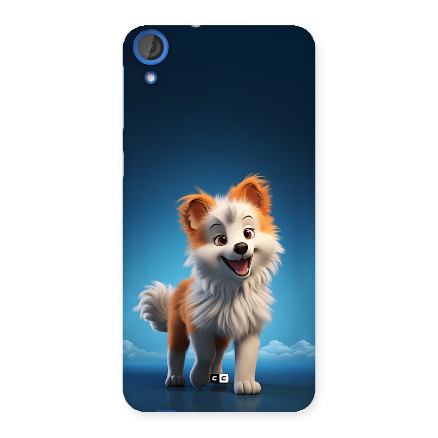 Cute Puppy Walking Back Case for Desire 820