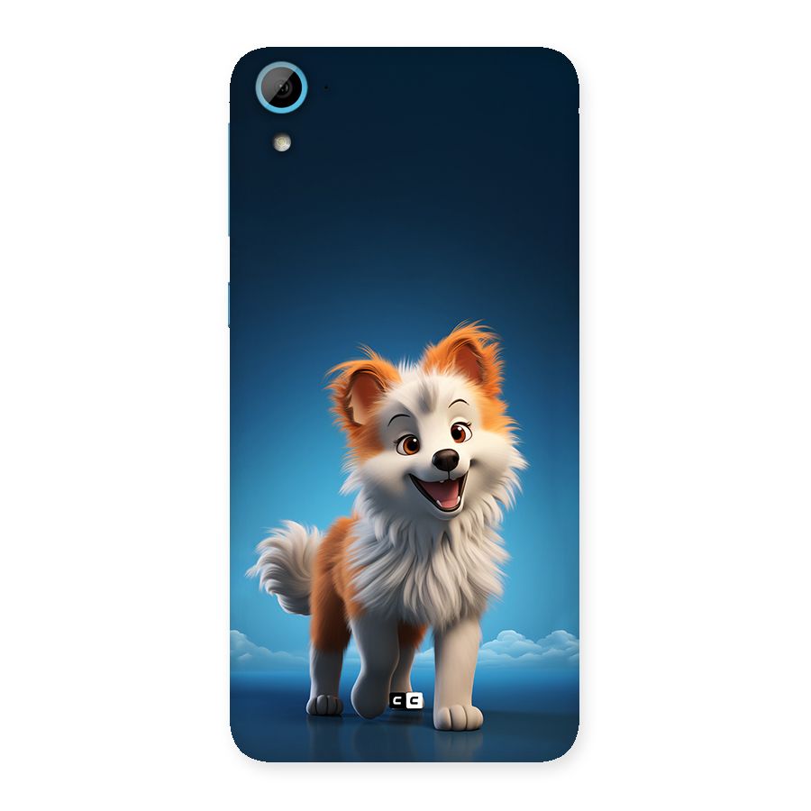 Cute Puppy Walking Back Case for Desire 826