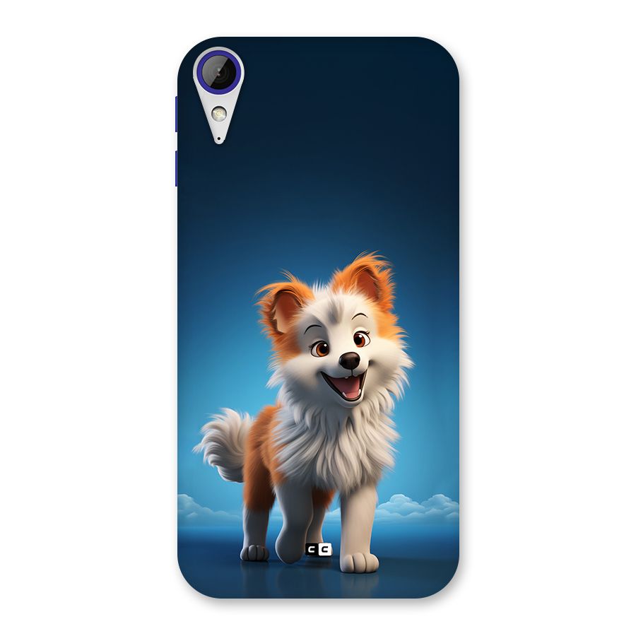 Cute Puppy Walking Back Case for Desire 830